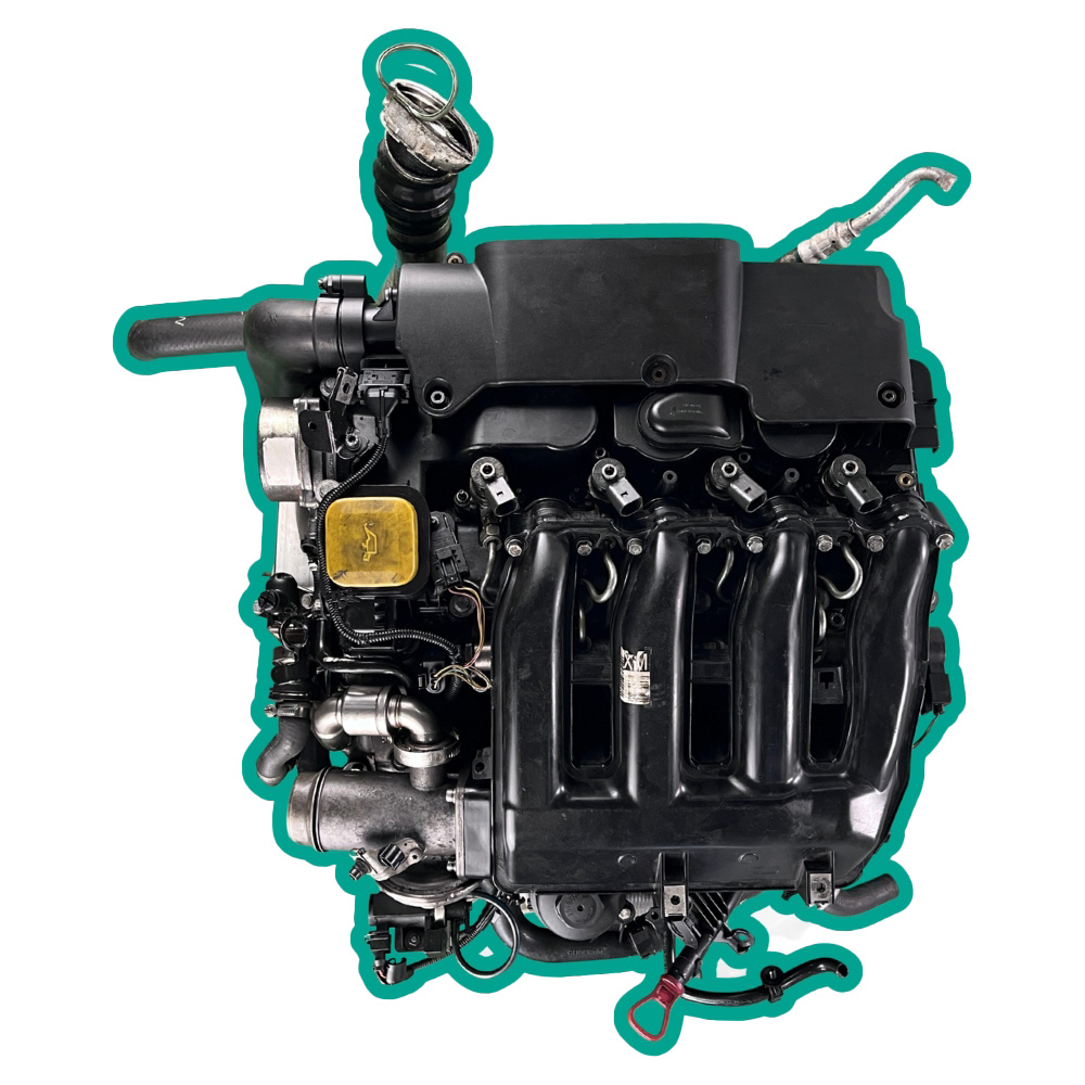 BMW 320d E90 M47 Engine