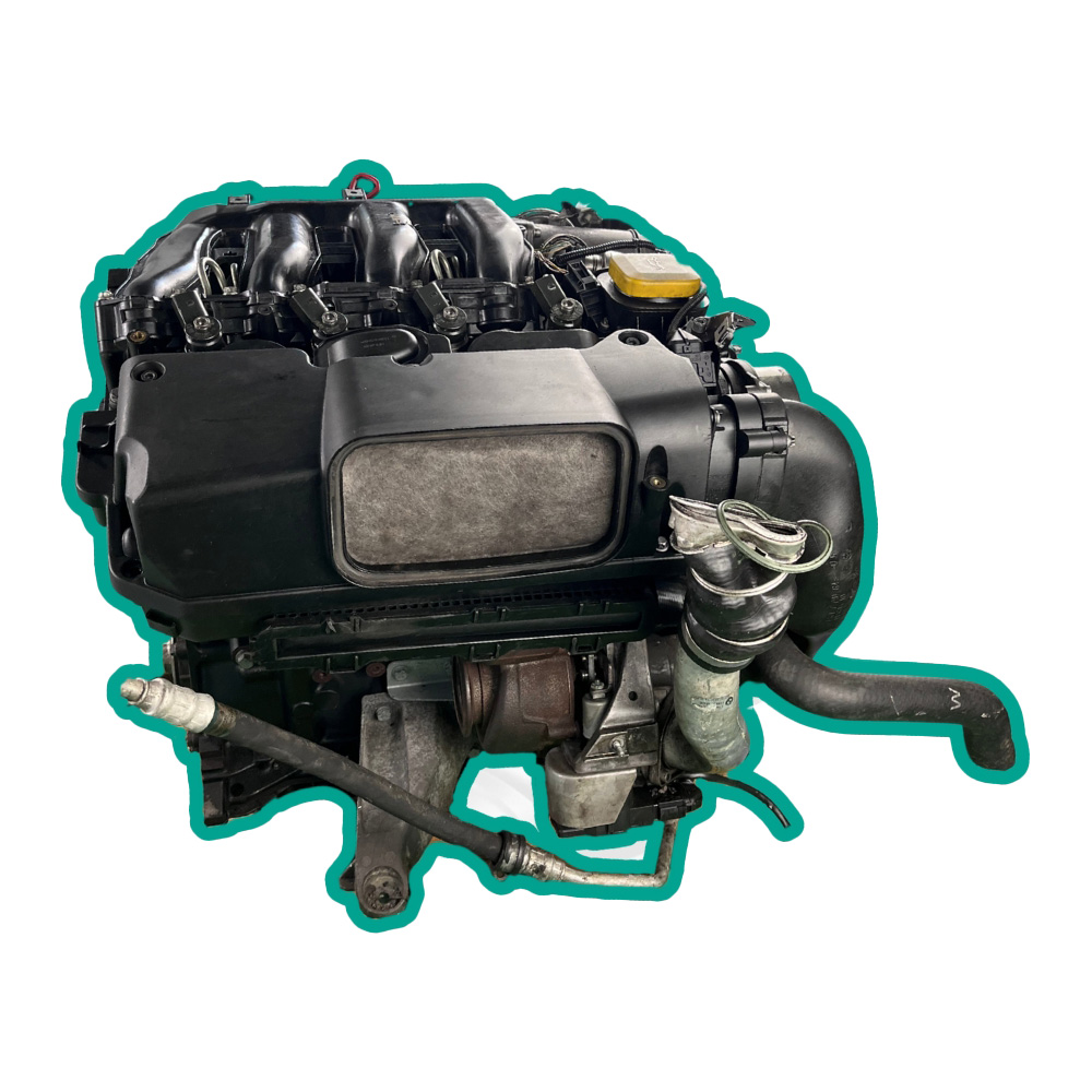 BMW 320d E90 M47 Engine