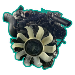 Isuzu 2.5 D’TEC 4JK1 Turbo Engine (Top oil filter)