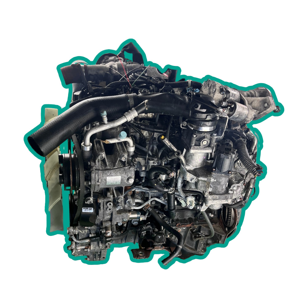 Isuzu 2.5 D’TEC 4JK1 Turbo Engine (Top oil filter)
