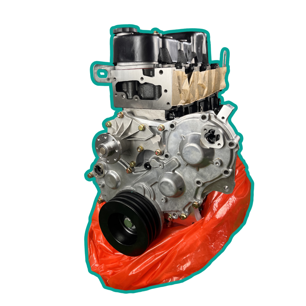 Isuzu 2.8 4J1T Head, Block & Sump – New Crate Engine