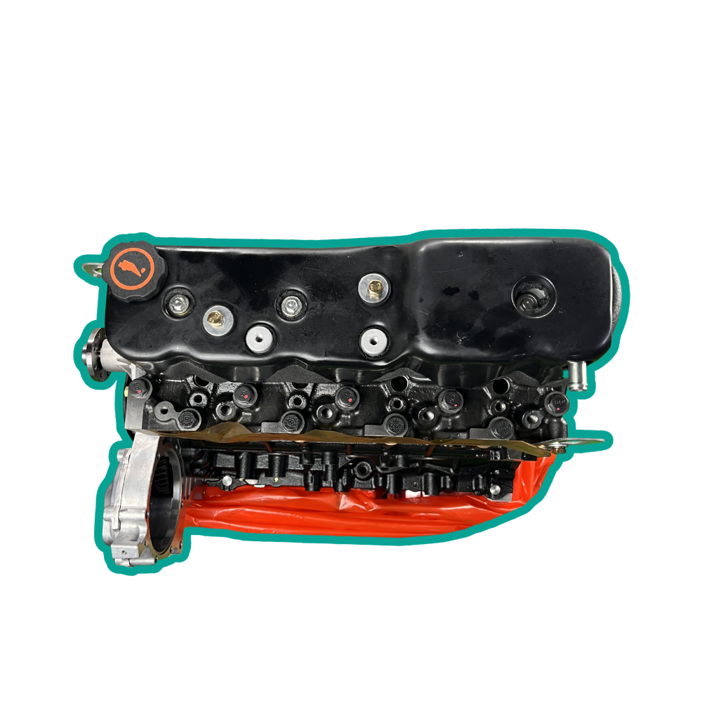 Isuzu 2.8 4J1T Head, Block & Sump – New Crate Engine