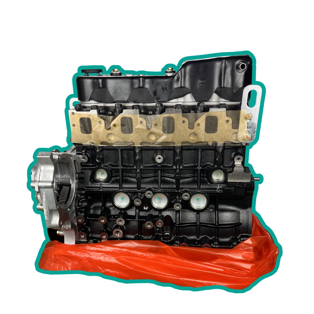 Isuzu 2.8 4J1T Head, Block & Sump – New Crate Engine