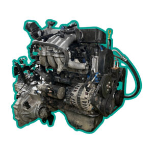 KIA 1.1 G4HG (Plastic Tapped Cover) New Shape Engine