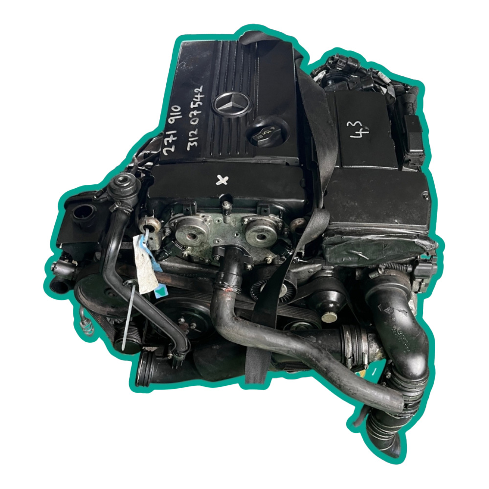 Mercedes C180 C200 1.8 Kompressor W204 Engine