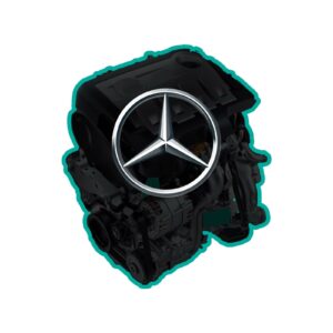 Mercedes C200 CGI Engine