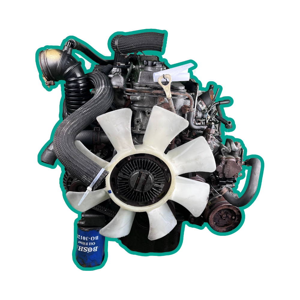 Mitsubishi 2.8L 4M40T Engine