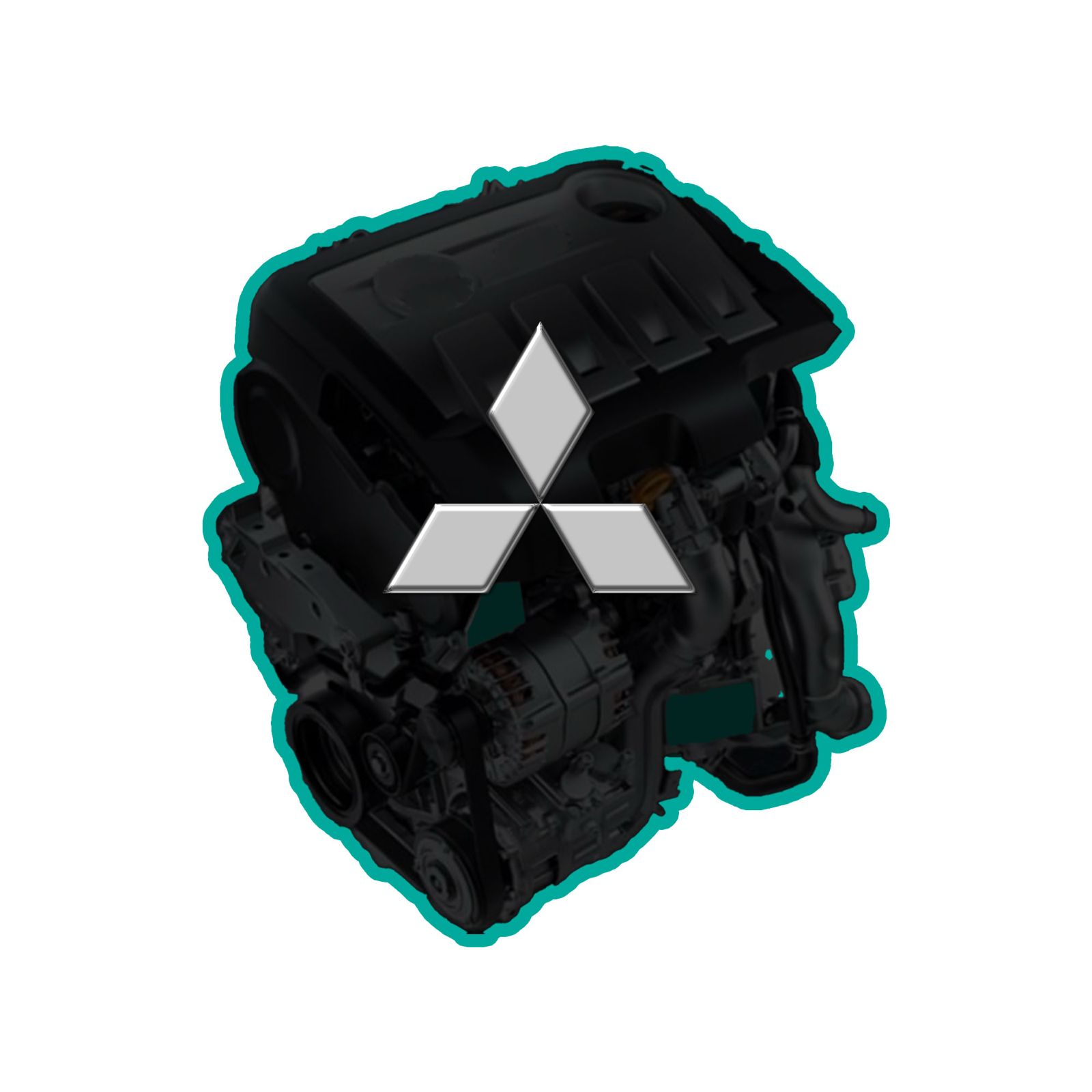 Mitsubishi 3.0 V6 24V Engine