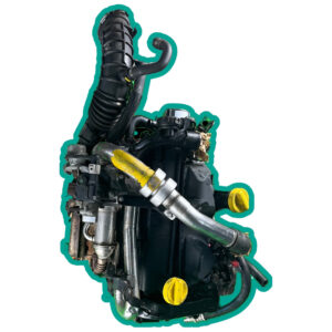 Nissan NP200 1.5dci (front starter) K9K Engine