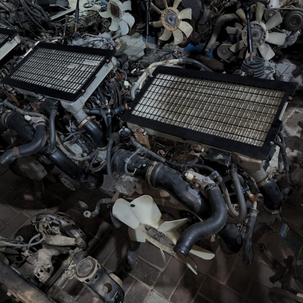 Toyota Land Cruiser 4.5 V8 1VD‑FTV single‑turbo diesel engine