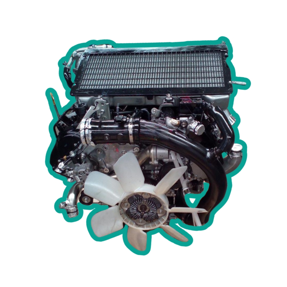 Toyota Land Cruiser 4.5 V8 1VD‑FTV single‑turbo diesel engine